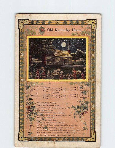Cartolina old kentucky - old, home