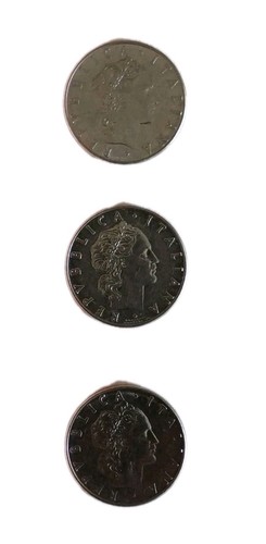 Monete lire 50 - monete,