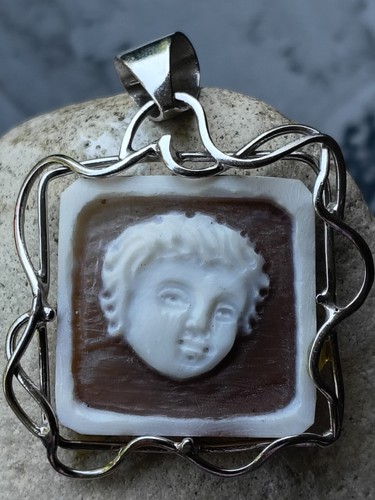 Ciondolo cammeo vintage - , in