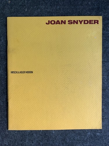 Joan snyder hirschl adler - &,