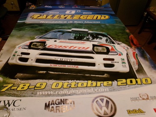 Rallylegend rally poster - rallylegend, 8*