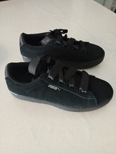 Scarpe Puma Vikky Platform Ribbon S Nere Donna