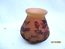 Vase signé GALLE Décor