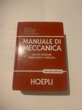 Manuale meccanica hoepli - manuale, di