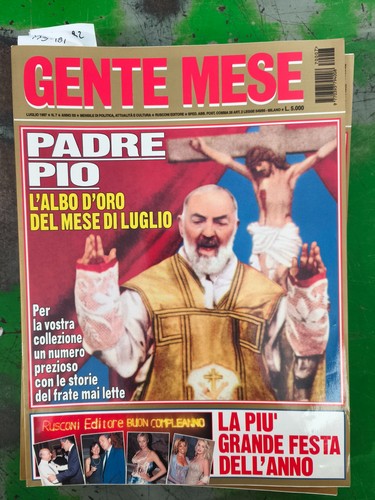 Gente mese padre pio - gente,