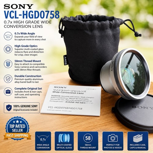 Sony wide conversion vcl - sony, vcl-