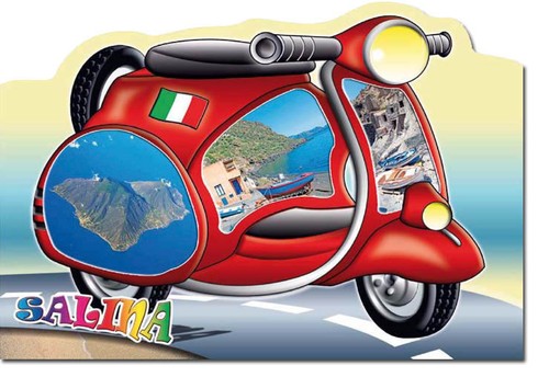 Cartolina sicilia isole eolie - sicilia,
