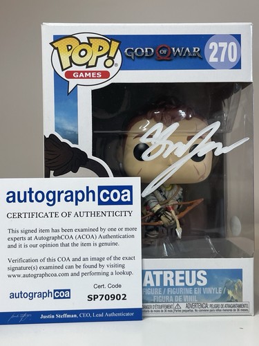 Funko pop autograph signed - funko,