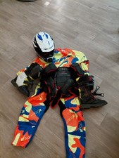 set completo moto cross bambino taglia M