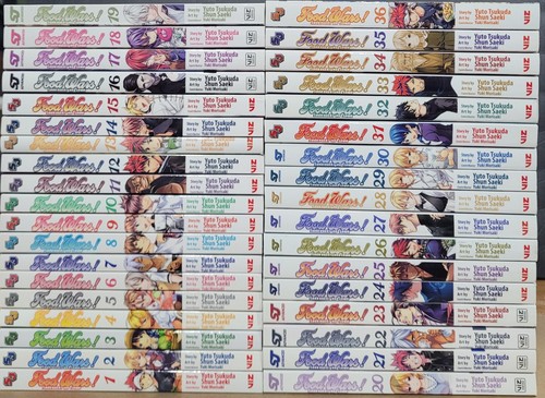 Food wars vols manga - 1-36,