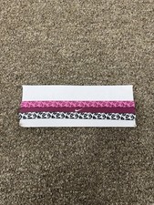 Fascia Nike nera bianca logo