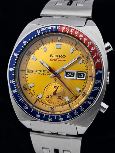 Seiko pogue quadrante giallo - pogue,