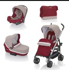 Inglesina Zippy Pro Passeggino Combinato-Porpora+Grigio, Culletta, Ovetto, Borsa
