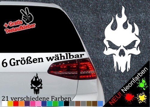 Adesivo teschio sticker 6 - adesivo, -6