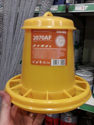 Mangiatoia tramoggia 5kg - mangiatoia, a
