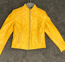 Giacca vera pelle donna biker