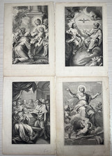 Lotto 4 Incisioni Antiche