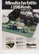 advertising Pubblicità-REFLEX MINOLTA SRT 100 X 77 FOTOGRAFIA VINTAGE PUBBLICITA