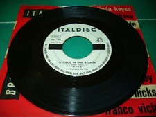 MINA Italdisc IL CIELO IN UNA STANZA etichetta bianca unica rarissima