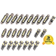 26x SMD LED illuminazione abitacolo per Mercedes Classe E W211 S211 Xenon bianco DHL