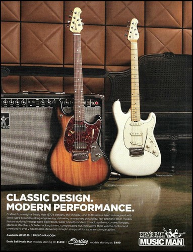 Chitarra ernie ball music man - chitarra,