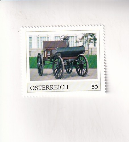 Francobollo austria auto - francobollo,