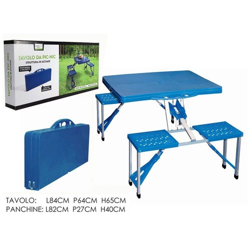 Set campeggio con tavolo - campeggio,