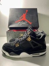 Jordan Air Jordan 4 Retro Royality Scarpe da Ginnastica per Uomo - Black/gold