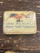 Scatola in latta puntine per