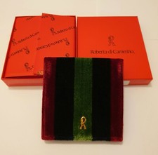 Portafogli Roberta di Camerino Donna In Velluto Nuovo 