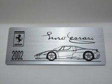 Targa targa nome metallo 1/12