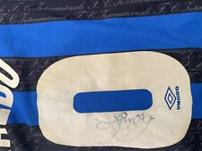 Maglia inter Ronaldo indossata 1997/1998 e autografata originale.