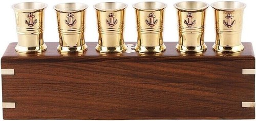 Bicchieri tiro in ottone - tiro,