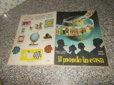 ALBUM figurine IL MONDO IN CASA ED.RAMA 196? OTTIMO COMPLETO CON PAPPAGALLO ARA