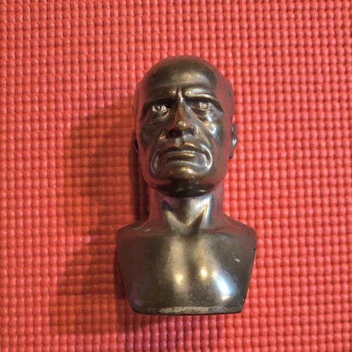 Bronzo bassorilievo mussolini - bronzo,