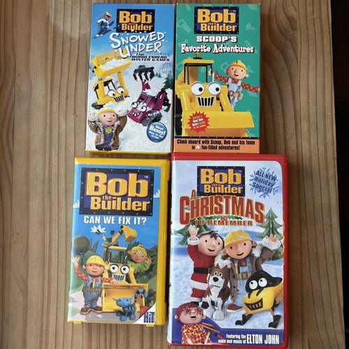 Vhs tape lot bob - 4,