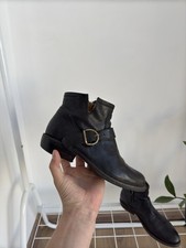 Stivali biker Fiorentini + BAKER vintage in pelle taglia 36 donna