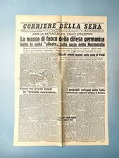 CORRIERE DELLA SERA 7 GIUGNO