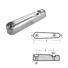 Anodo Arneson Barra per motore