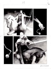 CORRADO ROI - Tavola originale Apocalisse p.21