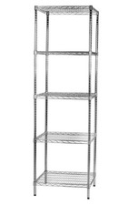 Scaffale 5 Ripiani 60x60x200