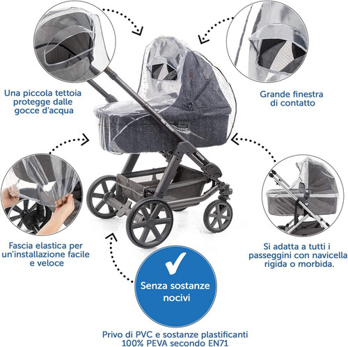 Parapioggia carrozzina - parapioggia,