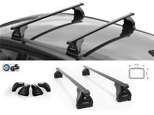 Kit coppia Barre Portatutto Peugeot 207, con attacchi su misura,chiave sicurezza