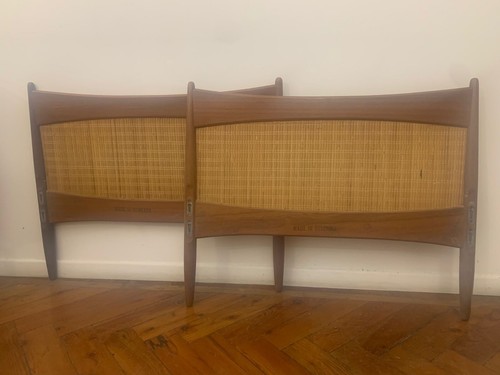Struttura per letto - teak, di