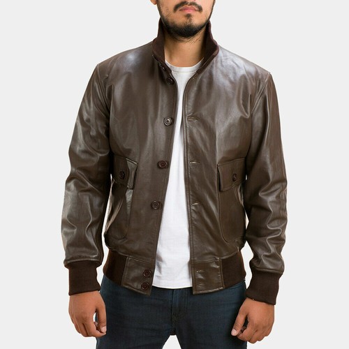 Giubbotto bomber uomo pelle - bomber,