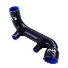 Per Fiat Uno Turbo IE MK1 1985-1989 1.3L 1301CC Tubo Aspirazione Aria Silicone Nero