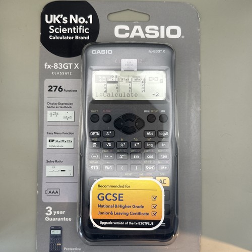 Casio 83gtx calcolatrice - fx-83gtx,
