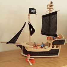 Veliero Dei Pirati In Legno