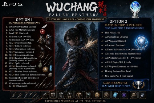 Wuchang fallen feathers ps5 - feathers,
