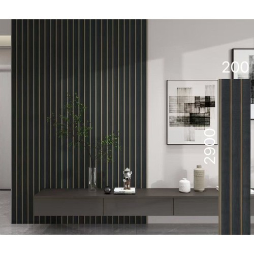 Pannello decorativo nero - decorativo, 3d